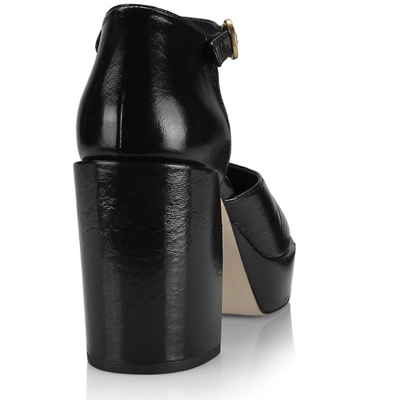 3.1 PHILLIP LIM Naomi Leather Platform Pumps - Picture 3 of 12